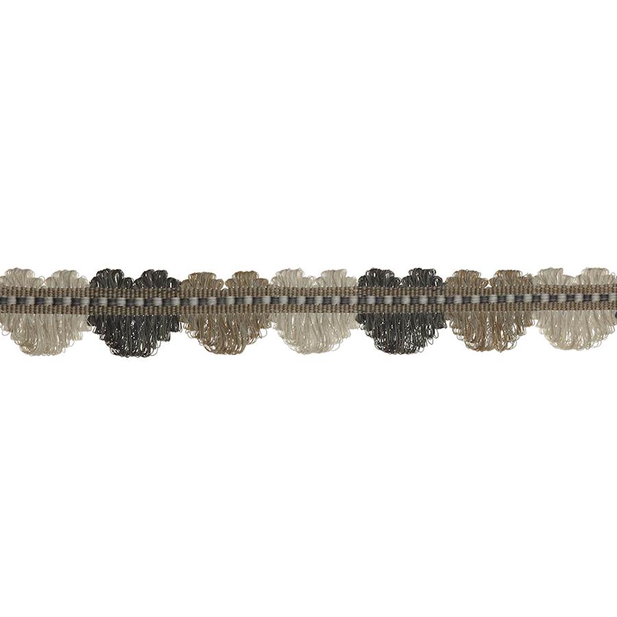 Delano Fan Edge Charcoal