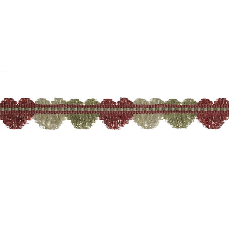 Delano Fan Edge Red/Green
