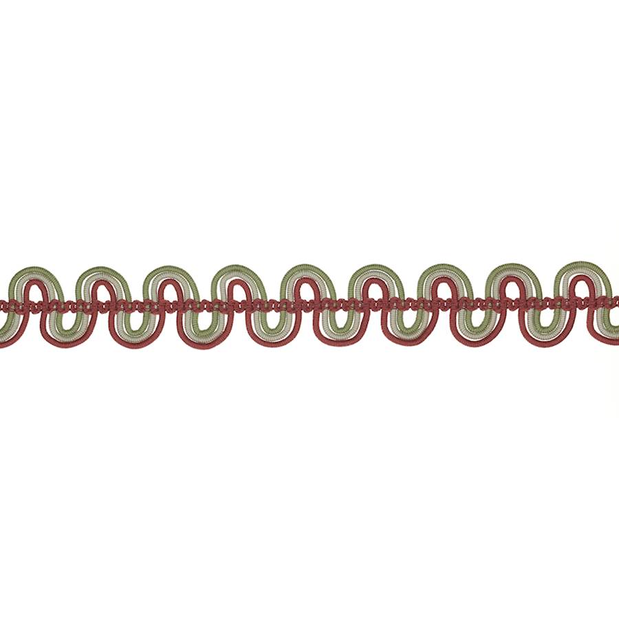 Delano Gimp Braid Red/Green