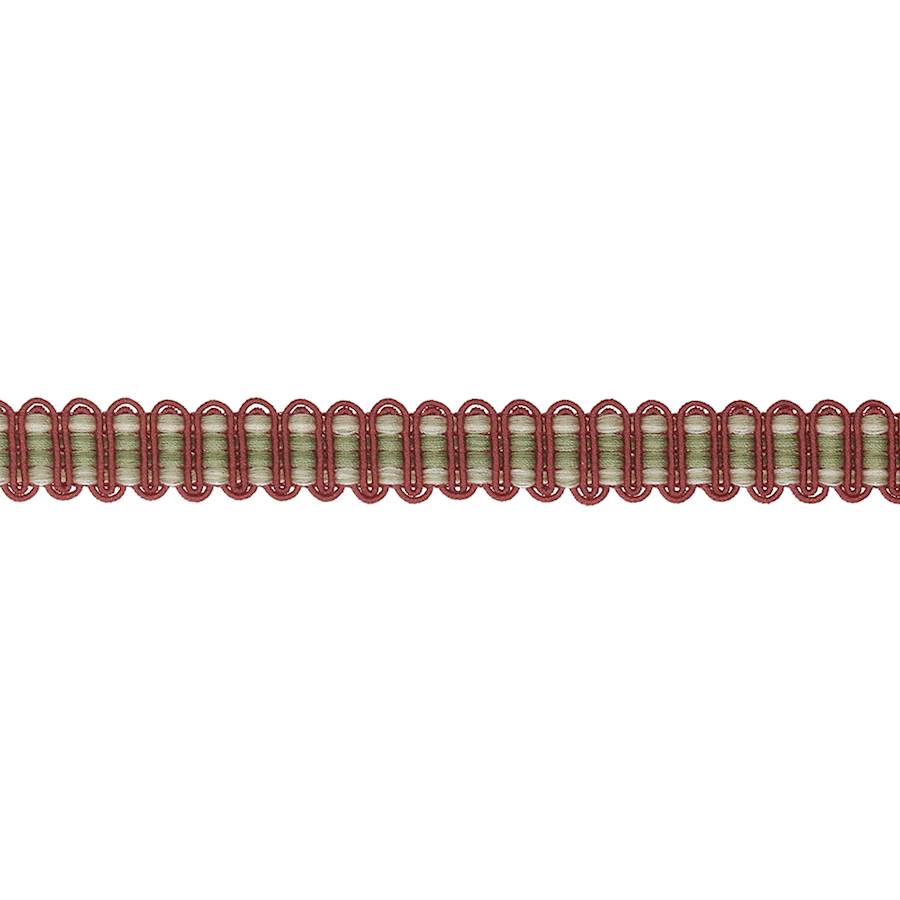 Delano Narrow Braid Red/Green