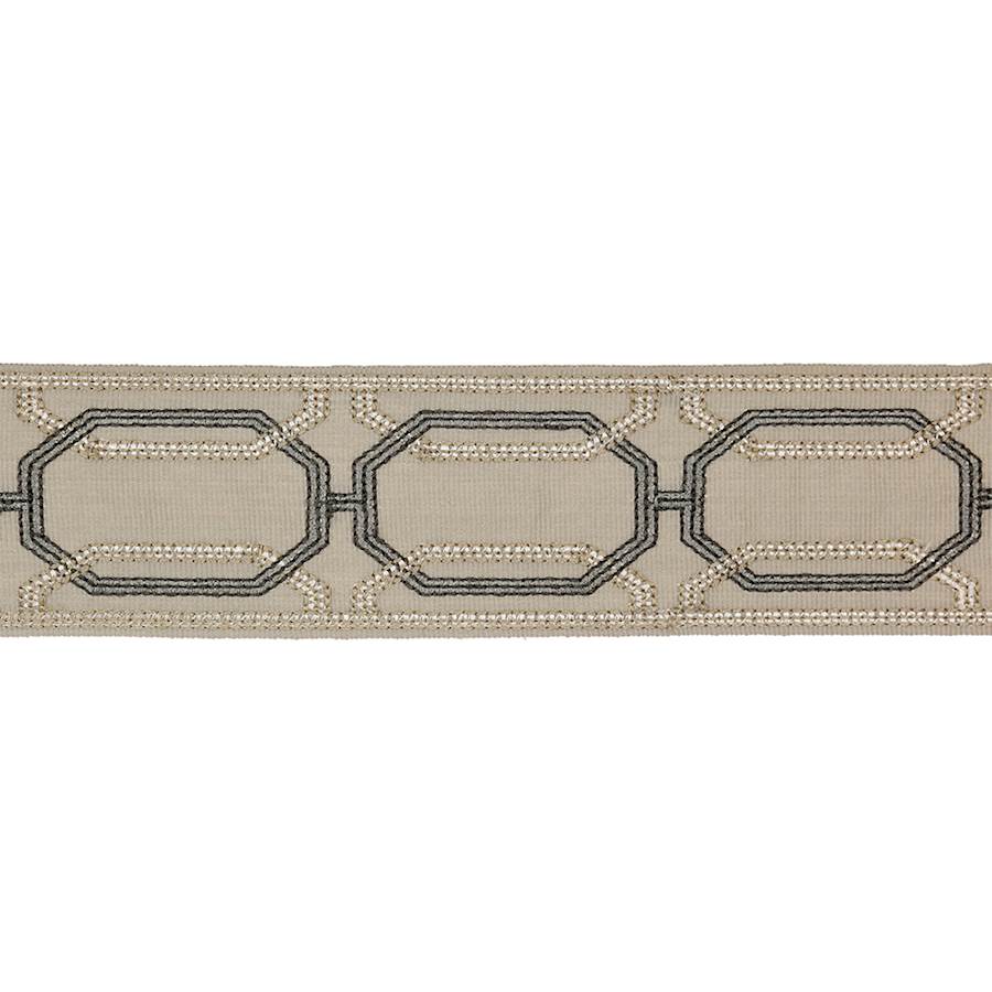 Delano Octagon Braid Charcoal