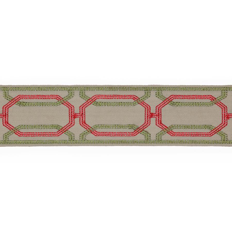 Delano Octagon Braid Red/Green