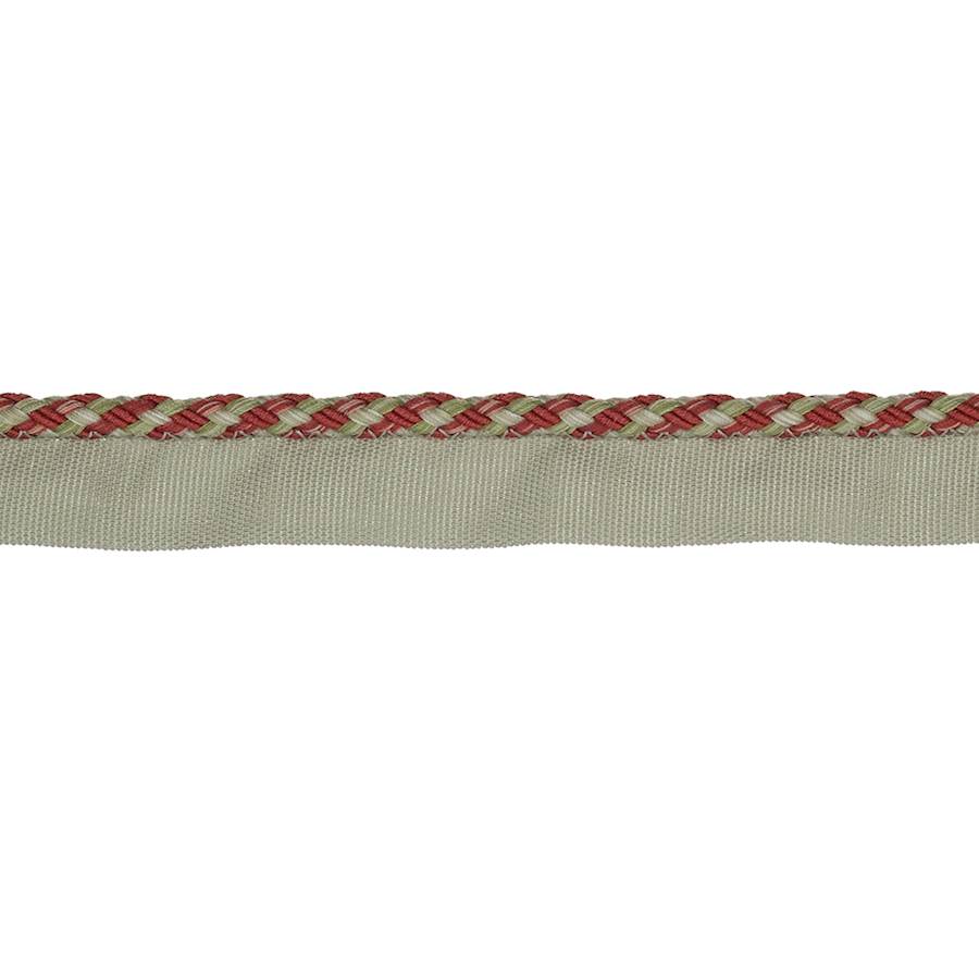Delano Small Braided Rope Red/Green