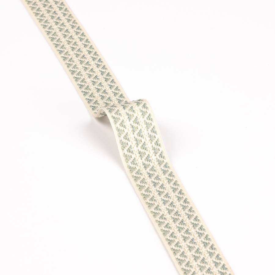 Lansdowne Herringbone Tape Aqua
