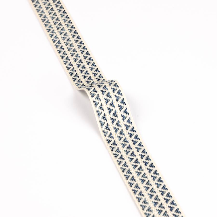 Lansdowne Herringbone Tape Blue
