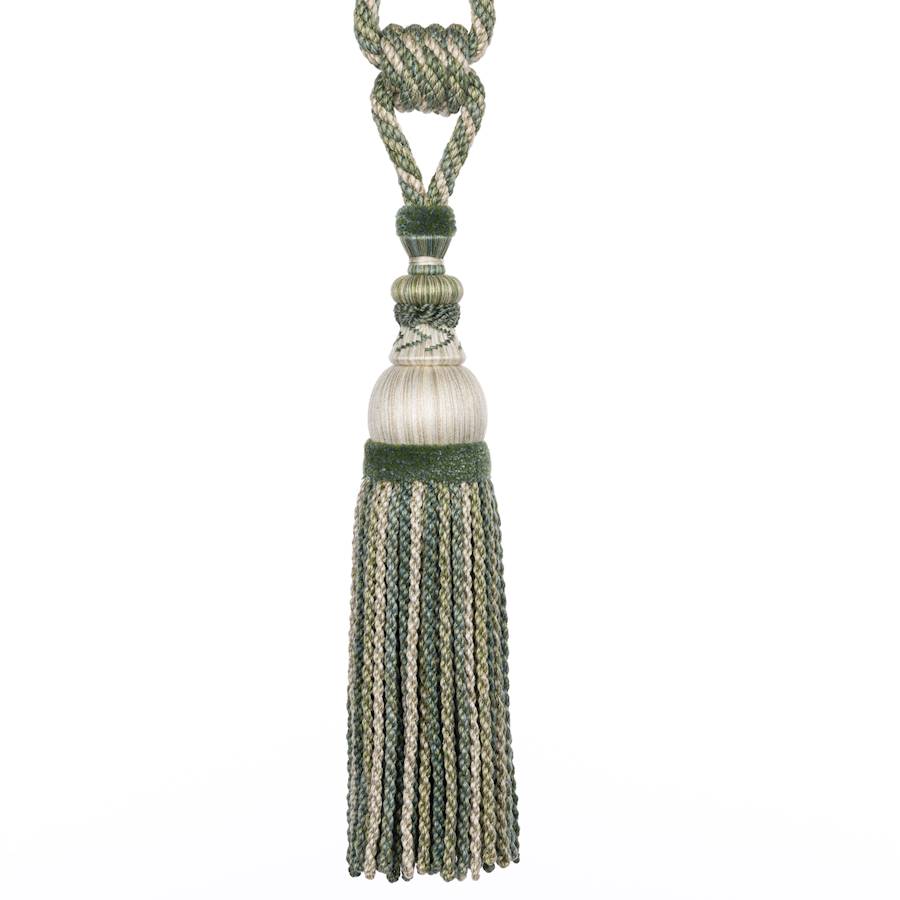 Lansdowne Tassel Tieback Green