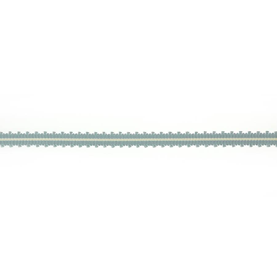 Narrow Picot Braid Aqua