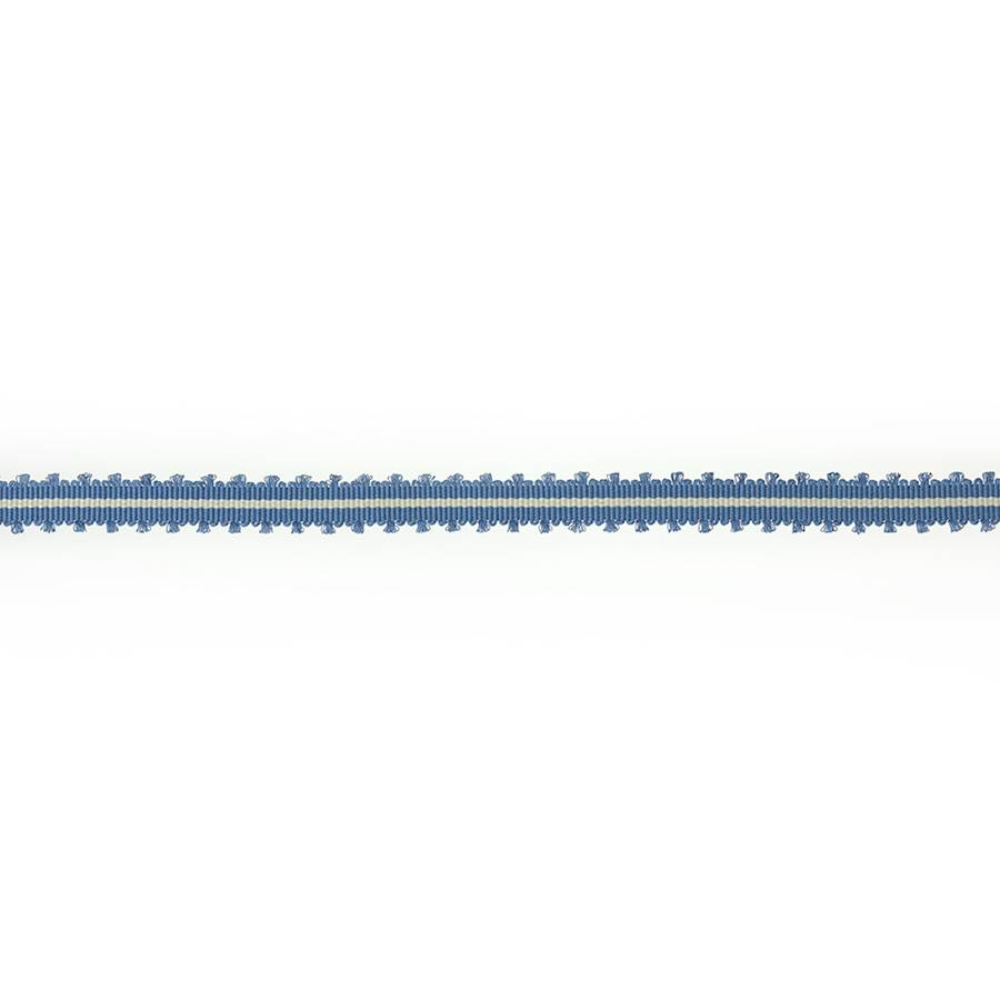 Narrow Picot Braid Dark Blue
