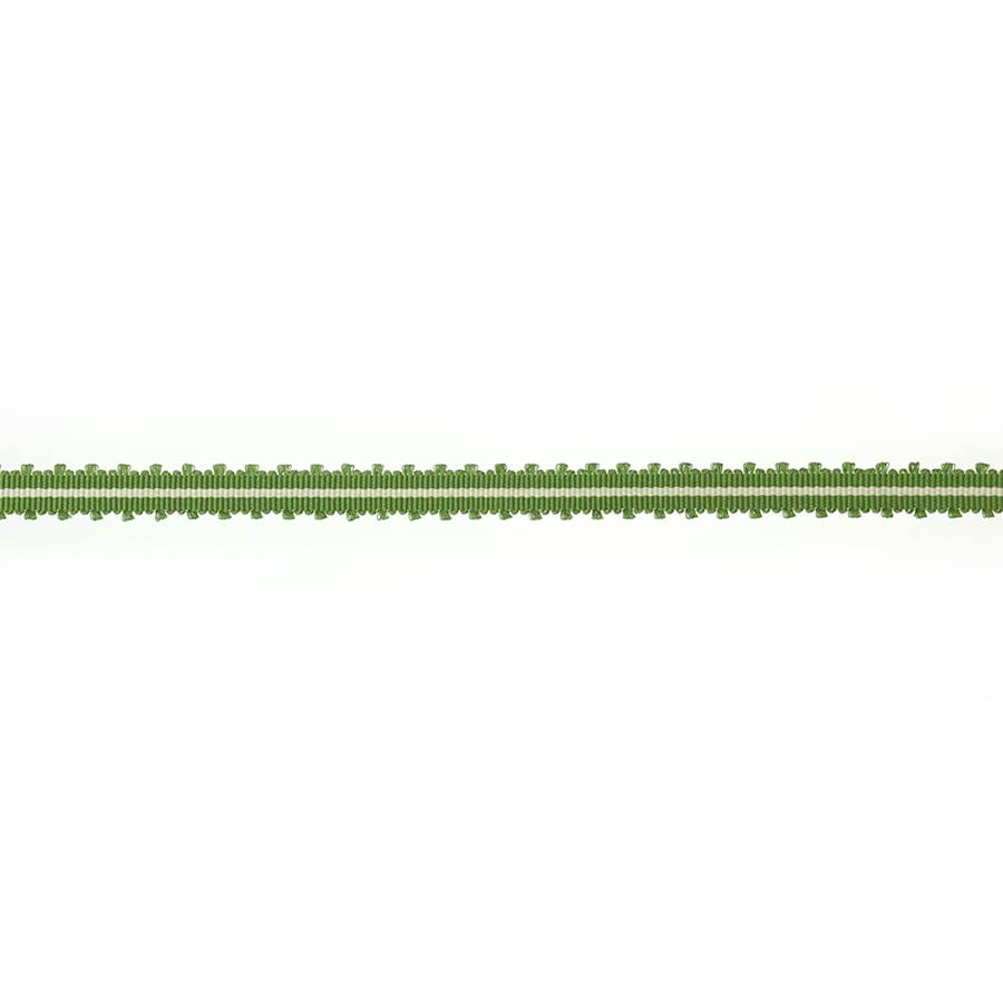 Narrow Picot Braid Dark Green