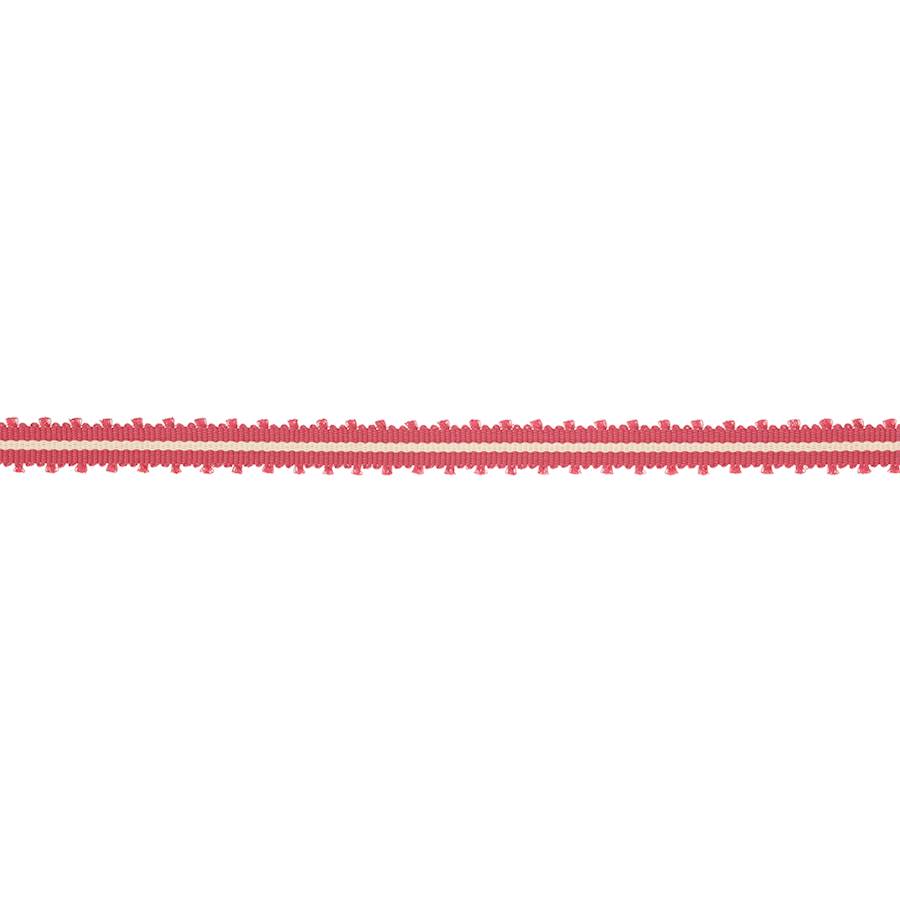 Narrow Picot Braid Red