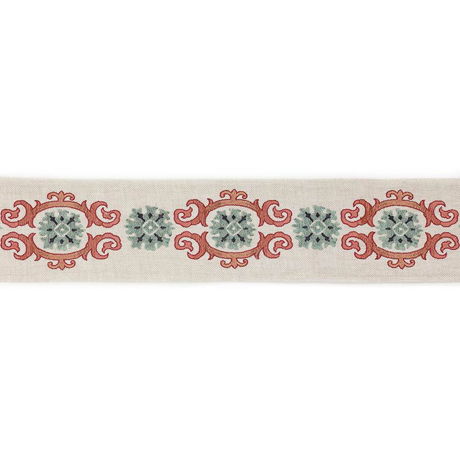 Theodore Cartouche Braid Red/Forest