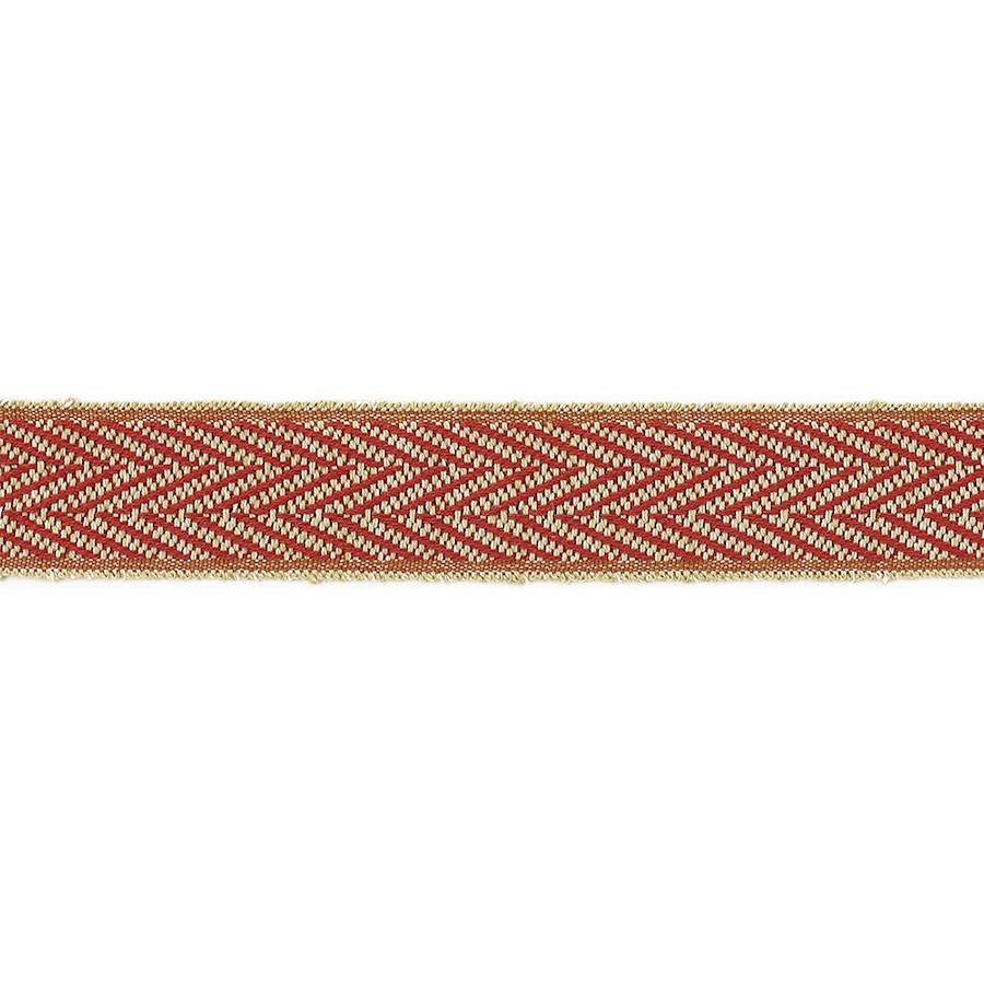 Theodore Chevron Braid Tomato