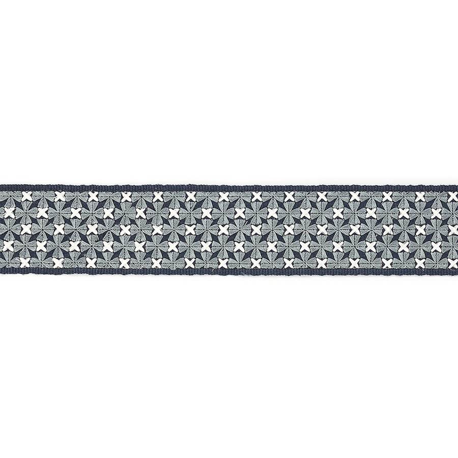 Theodore Cross Stitch Braid Blue