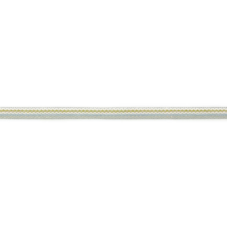 Theodore Narrow Tape Aqua/Leaf