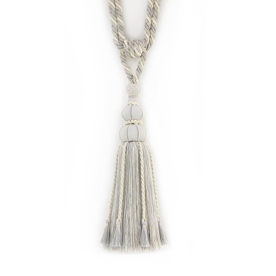 Theodore Tassel Tieback Silver