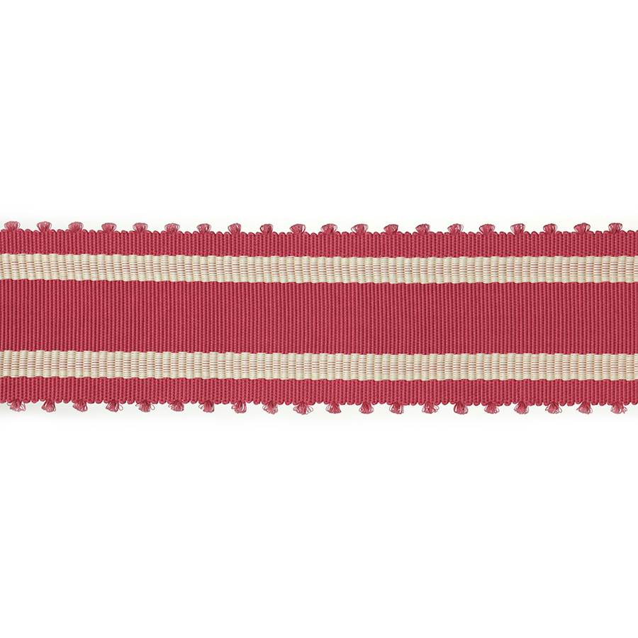 Wide Picot Braid Red