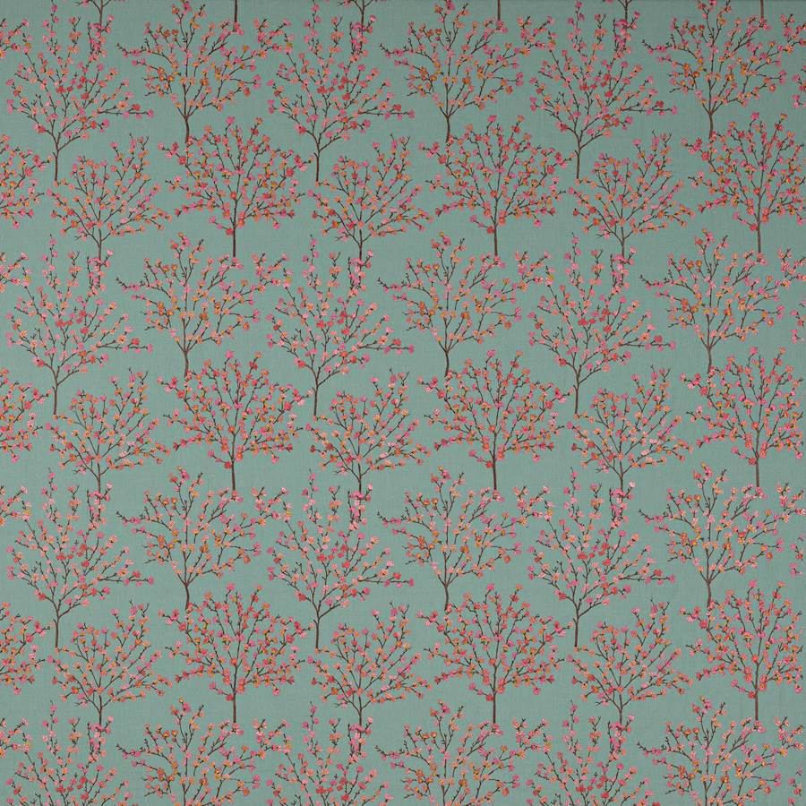 Blossom Tree Aqua/Pink