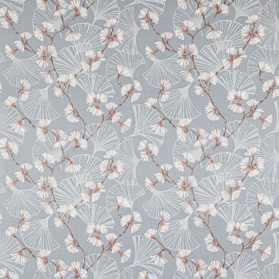 Snow Flower Slate Blue