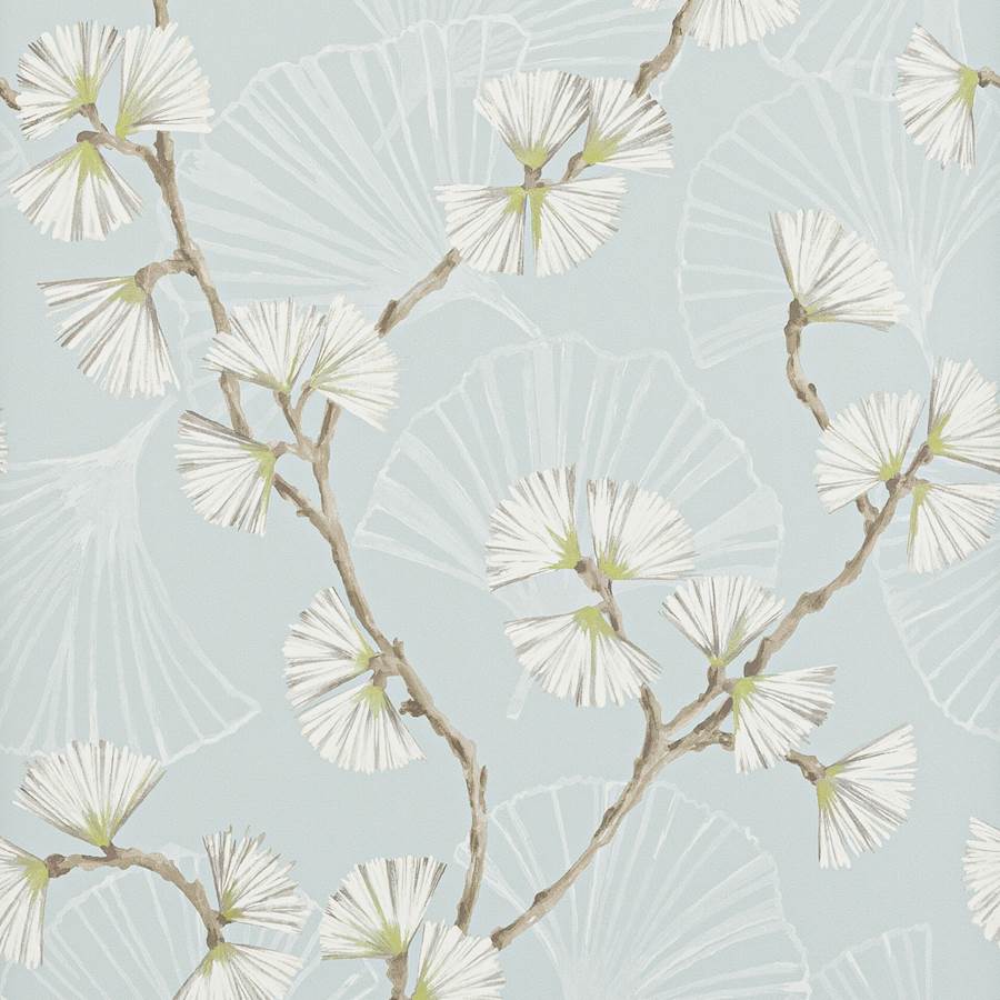 Snow Flower Aqua/Lime
