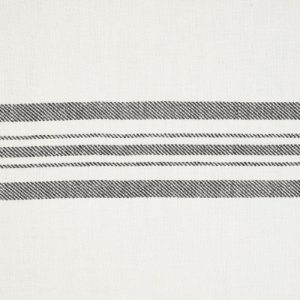 Castellino Twill Barré Maché Elfenbein Streifen schwarz