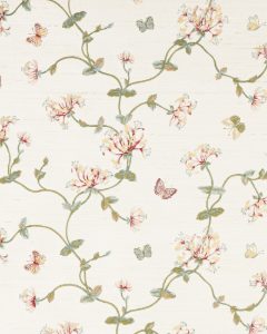 Honeysuckle Garden Sisal Pink/Green
