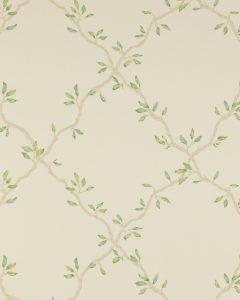 Leaf Trellis Pale Green