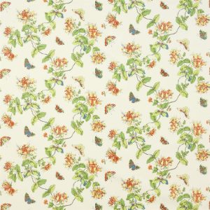 Honeysuckle Blockprint Yellow/Orange