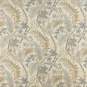 Paisley Leaf Old Blue