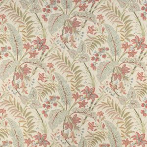 Paisley Leaf Tomato/Aqua