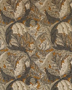 Acanthus Velvet Mustard/Grey