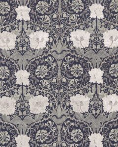 Pure Honeysuckle & Tulip Embroidery Inky Purple
