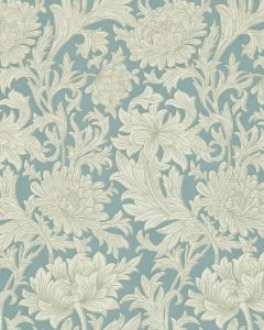 Chrysanthemum Toile China Blue/Cream