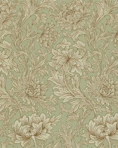 Chrysanthemum Toile Eggshell/Gold
