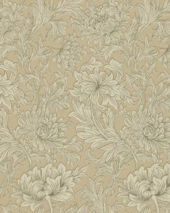 Chrysanthemum Toile Ivory/Gold