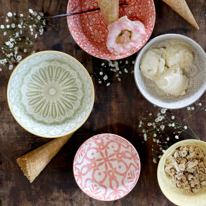 Aprés Schale Paisley Verte – Porzellan