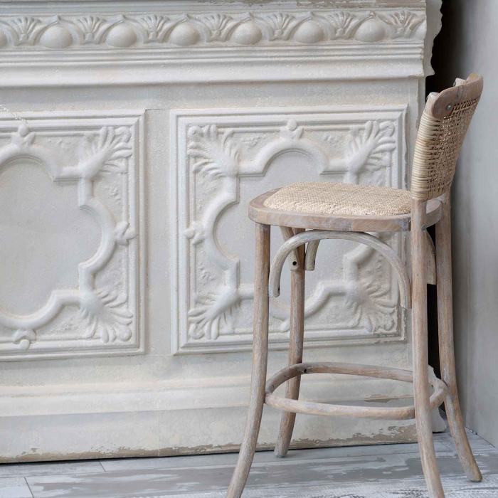 Barstuhl im französischen Stil - Sitzhöhe 76 cm