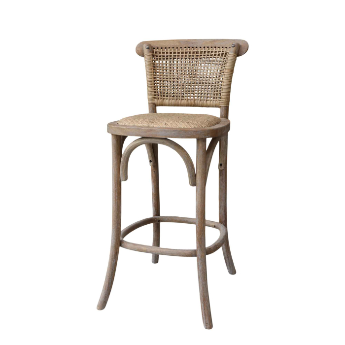 Barstuhl im französischen Stil - Sitzhöhe 76 cm