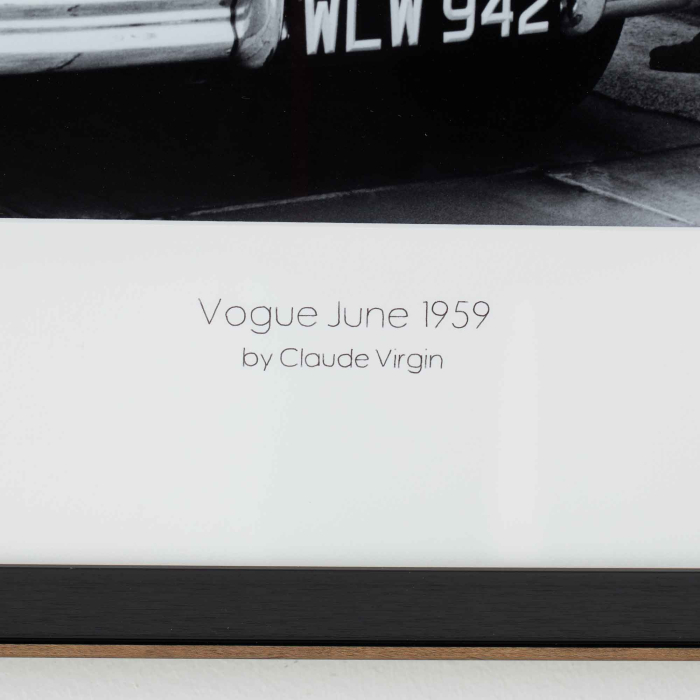 VOGUE JUNE 1959 – Gerahmtes Bild von Flamant