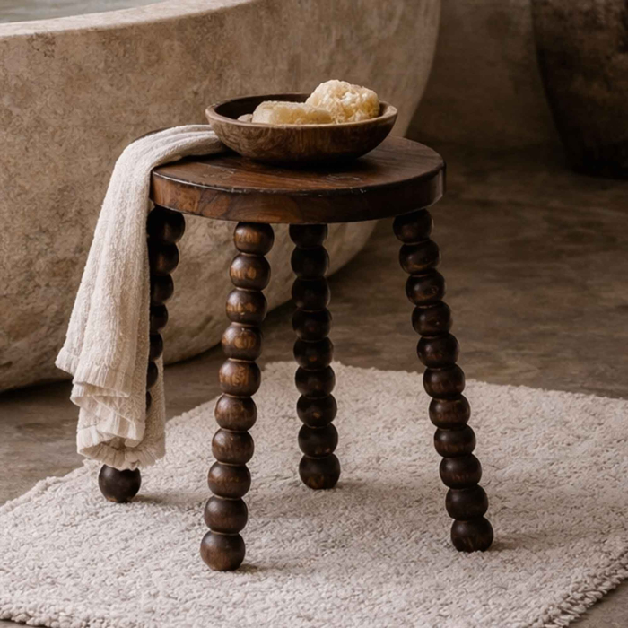 Dango Hocker in walnuss