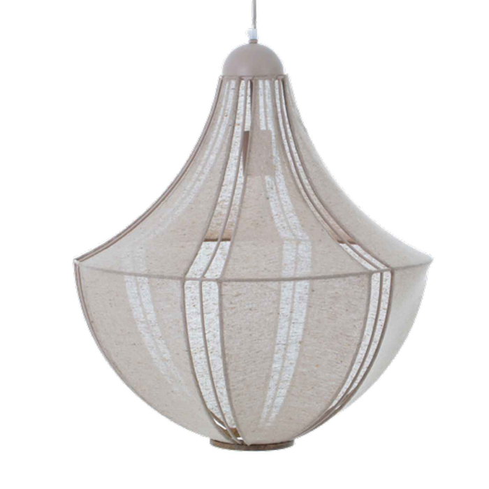 Deckenleuchte Faline aus Leinen von Flamant - small