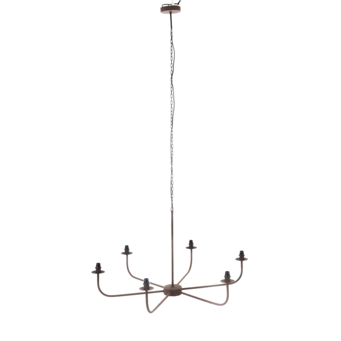 Kronleuchter Gali von Flamant — Gesamtansicht mit langer Kette