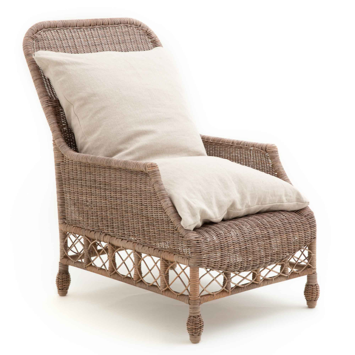 Rattansessel Empire von Flamant inkl. Auflagen