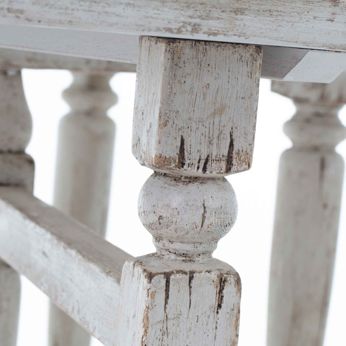 Ovaler Gateleg-Tisch Harrison von Flamant aus alter Pinie