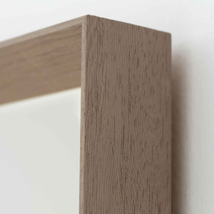 Gerahmte Illustration „Adriantum Striatum" von Flamant