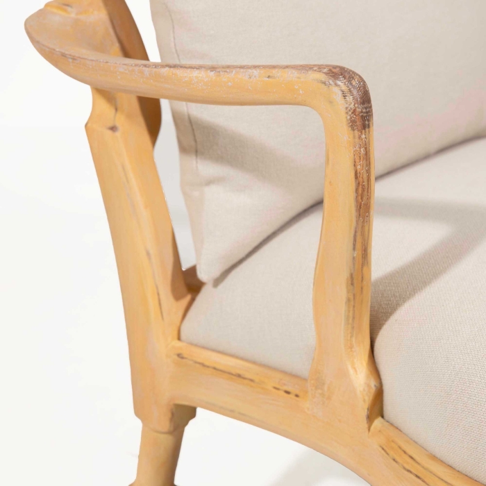 Gustavianischer Sessel Mirra von Flamant