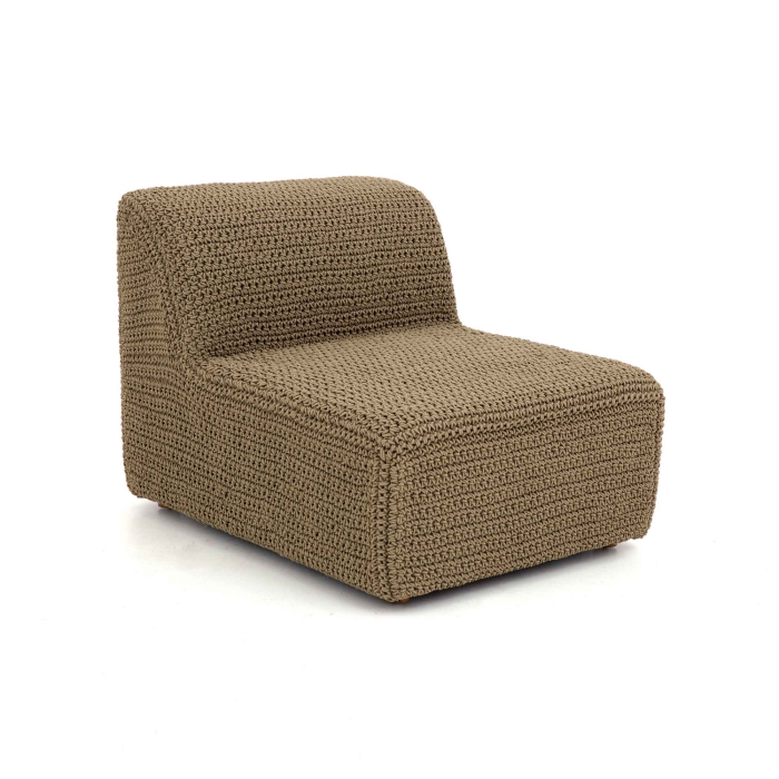Kaylano Outdoorsessel in taupe von Flamant