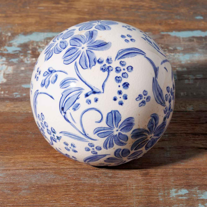 Poterie Fleurie - Kugeln aus Steingut 4er Set