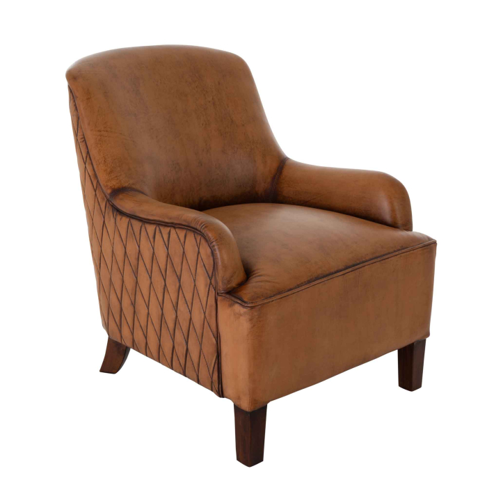 Ledersessel Sensato von Flamant