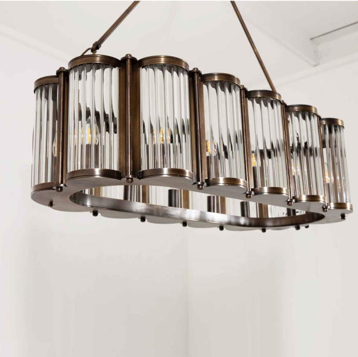 Ovaler Kronleuchter Mahdi von Flamant