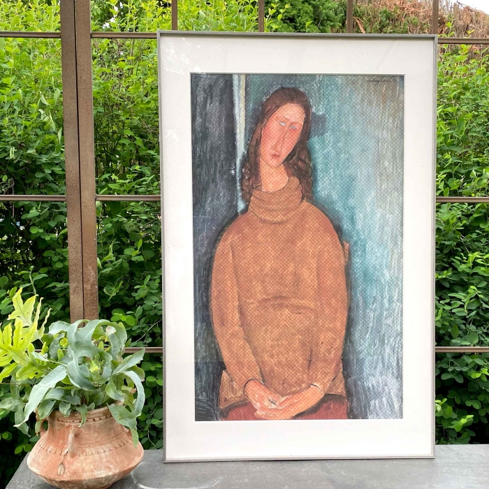 Gerahmtes Bild - Master Manusskript II Modigliani - von Flamant